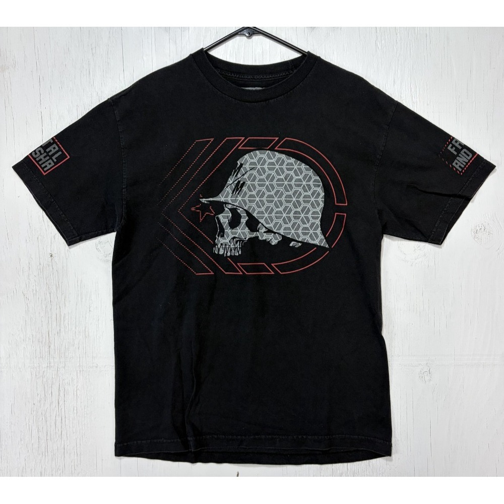 Vintage Metal Mulisha T Shirt Black Cotton Size L Biker Grunge Goth Y2K MX